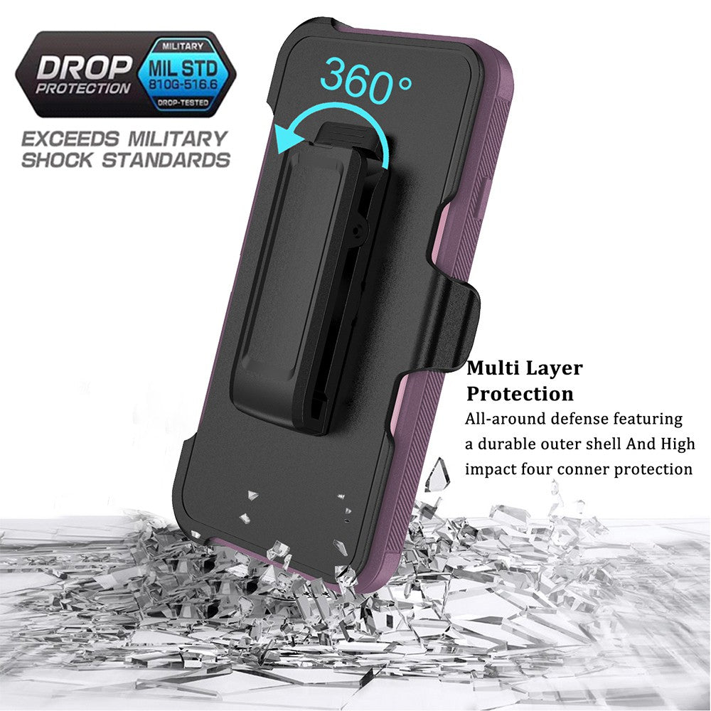 Shockproof Robot Armor Hard Plastic Case with Belt Clip for iPhone 6 / 6s / 7 / 8 / SE (2020) / SE (2022)