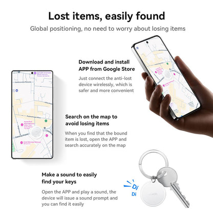 Hoco E96A (For Android) Busca Intelligent Positioning Anti-Lost Device Tag (Android Find Hub)