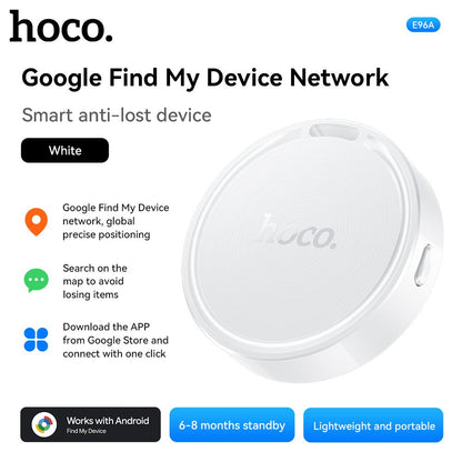 Hoco E96A (For Android) Busca Intelligent Positioning Anti-Lost Device Tag (Android Find Hub)
