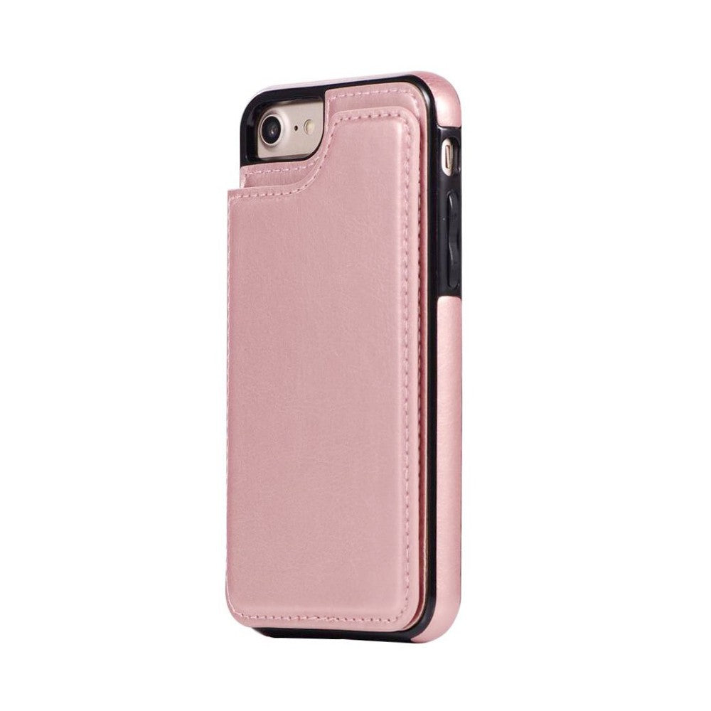 Back Flip Leather Wallet Cover Case for iPhone 7 / 8 / SE (2020) / SE (2022)