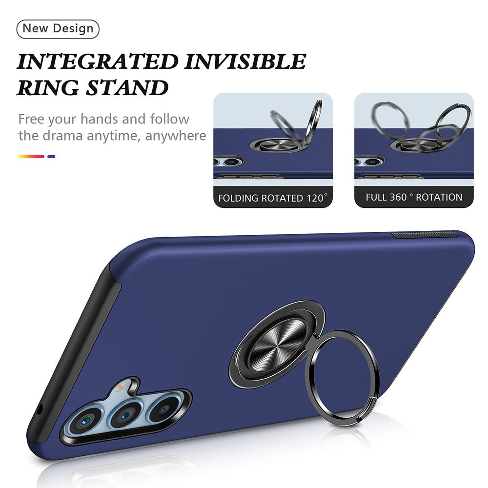 Magnetic Ring Holder Shockproof Cover Case for Samsung Galaxy A34 5G A346