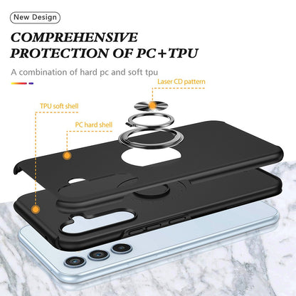 Magnetic Ring Holder Shockproof Cover Case for Samsung Galaxy A54 5G A546