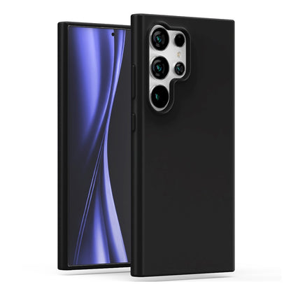 Mercury Soft Feeling Jelly Cover Case for Samsung Galaxy S25 Ultra-Black