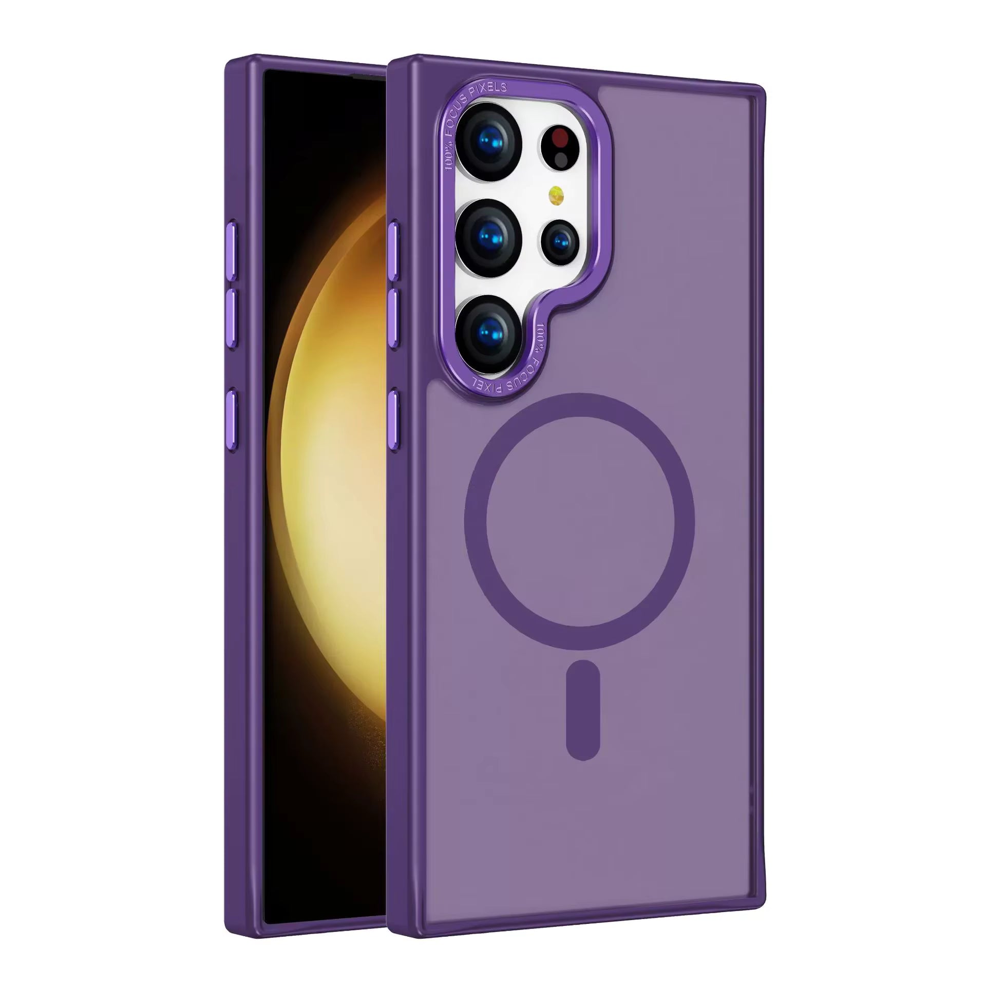 Matte Magsafe Shockproof Case for Samsung Galaxy S25 Ultra