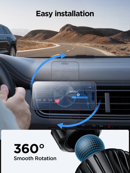 JOYROOM JR-ZS240 Pro 15W Fast wireless Magnetic Wireless Car Charger (Magsafe)