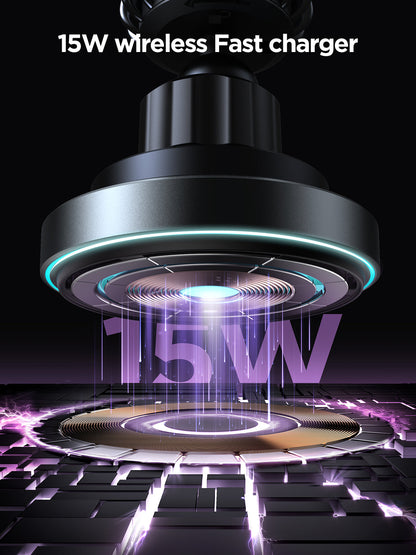 JOYROOM JR-ZS240 Pro 15W Fast wireless Magnetic Wireless Car Charger (Magsafe)