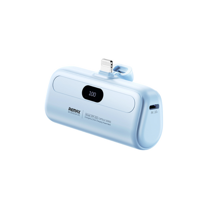Remax Capsule Series Mini Power Bank with (Lightning Port) 5000 mAh
