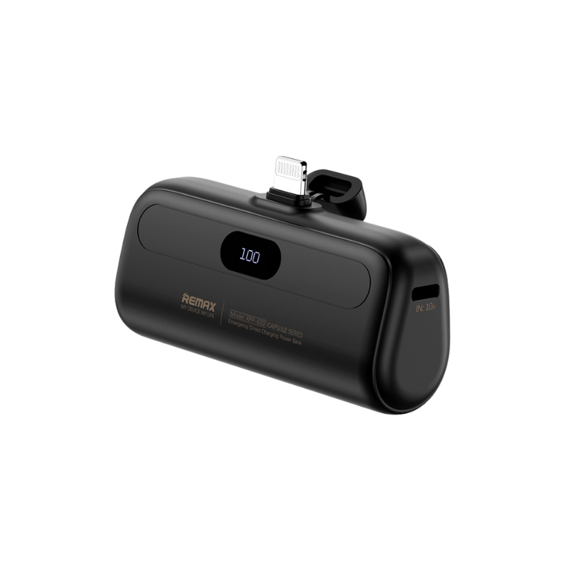 Remax Capsule Series Mini Power Bank with (Lightning Port) 5000 mAh