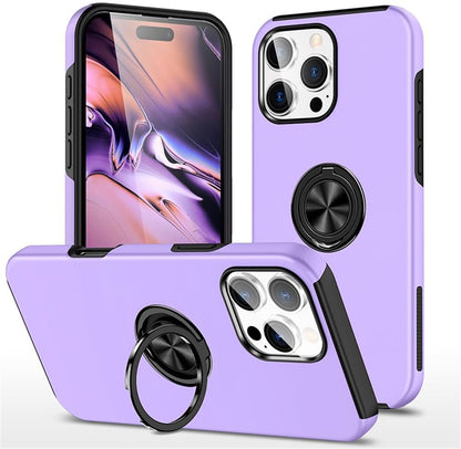 Magnetic Ring Holder Shockproof Cover Case for iPhone 16 Pro Max