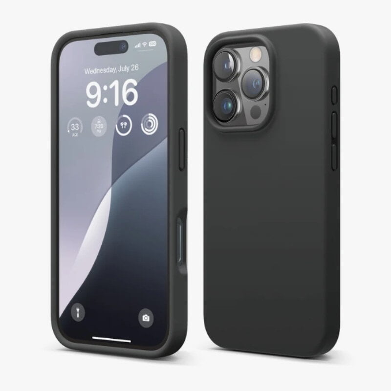 Soft Silicone Case for iPhone 16 Pro