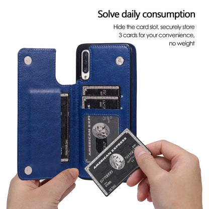 Back Flip Leather Wallet Cover Case for Samsung Galaxy A50 / A50s / A30s