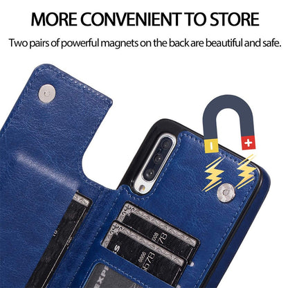 Back Flip Leather Wallet Cover Case for Samsung Galaxy A50 / A50s / A30s