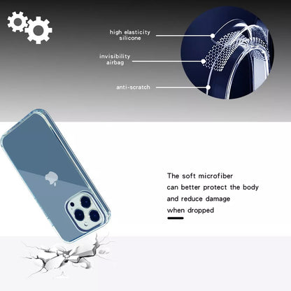 High Quality Acrylic + TPU Hybrid Transparent Case for iPhone13 / 14