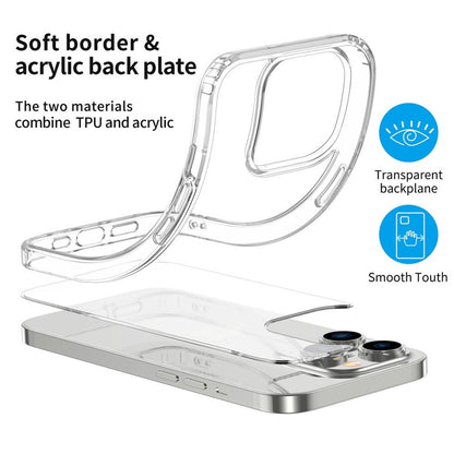 High Quality Acrylic + TPU Hybrid Transparent Magsafe Case for iPhone 6 / 6S / 7 / 8 / SE (2020) / SE (2022)