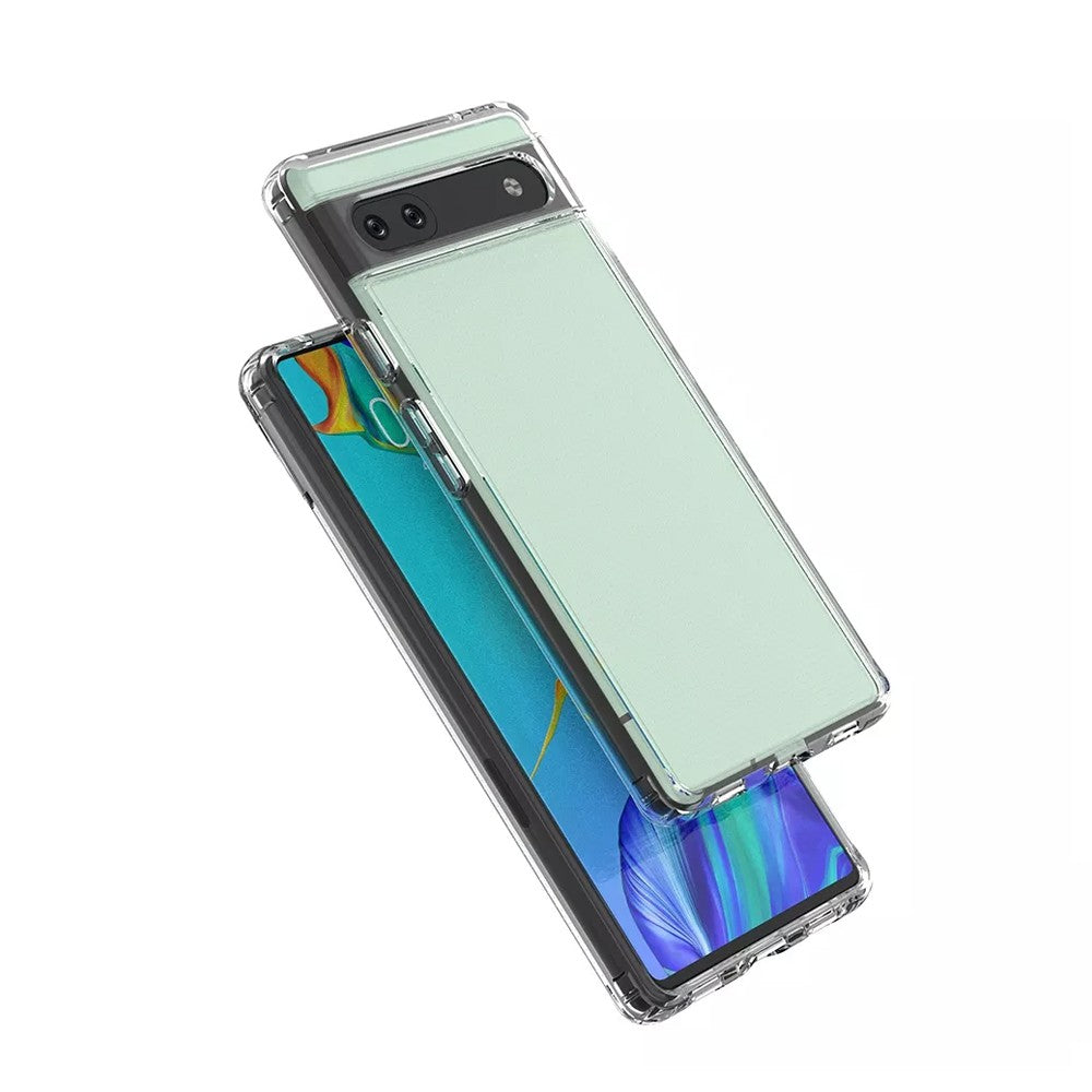 High Quality Acrylic + TPU Hybrid Transparent Case for Google Pixel 7