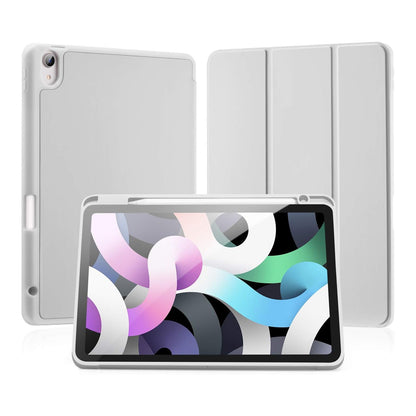 Soft TPU Back Shell Slim Cover Case with Auto Sleep / Wake for iPad Air (2020) / Air (2022) / Air 11 (2024) / Air 11 (2025)