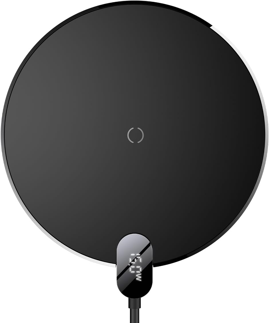 Baseus Digital LED Display Gen 2 Wireless Charger 15W-Black