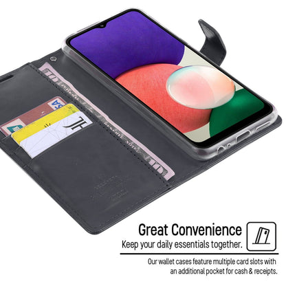 Mercury Blue Moon Diary Cover Case for Samsung Galaxy A22 5G