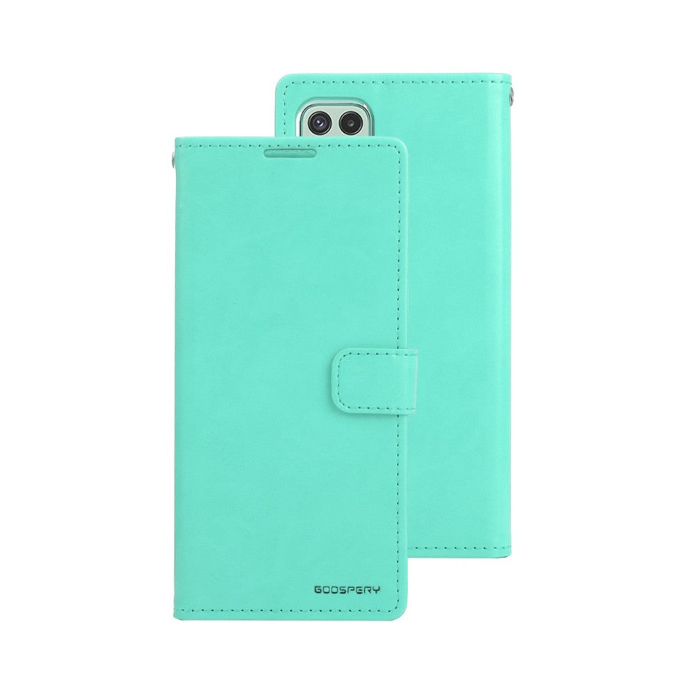 Mercury Blue Moon Diary Cover Case for Samsung Galaxy A22 5G