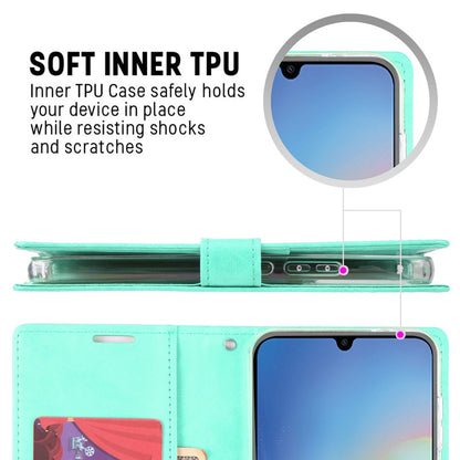 Mercury Blue Moon Diary Cover Case for Samsung Galaxy A25 5G