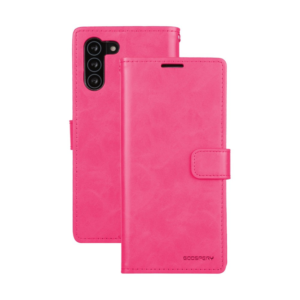 Mercury Blue Moon Diary Cover Case for Samsung Galaxy S21 FE