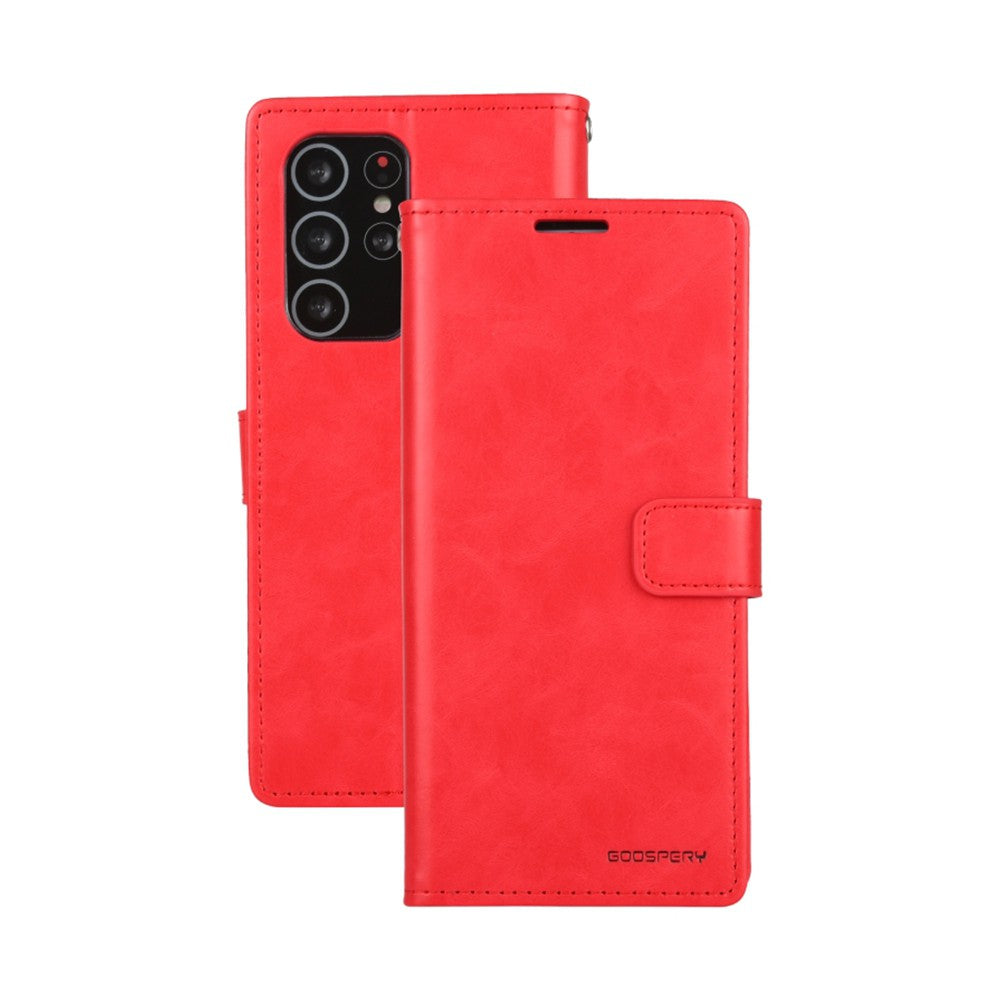 Mercury Blue Moon Diary Cover Case for Samsung Galaxy S21 Ultra