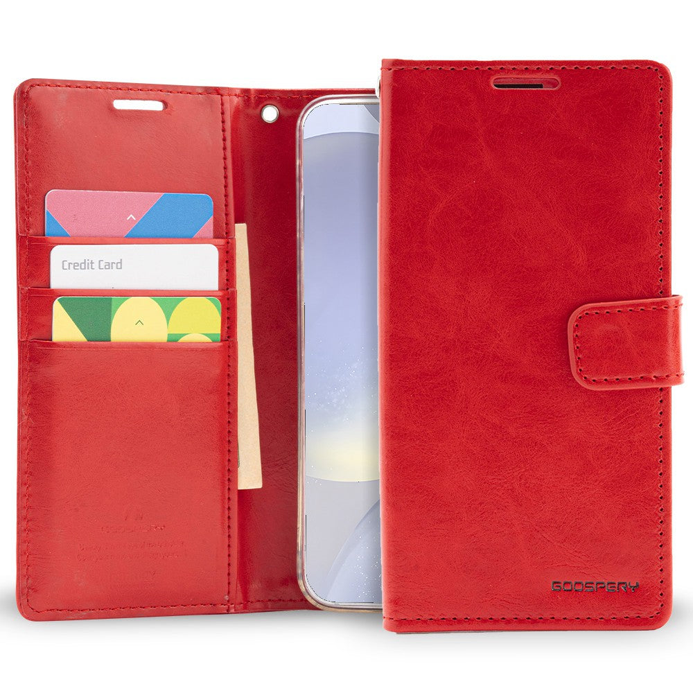 Mercury Blue Moon Diary Cover Case for Samsung Galaxy S24