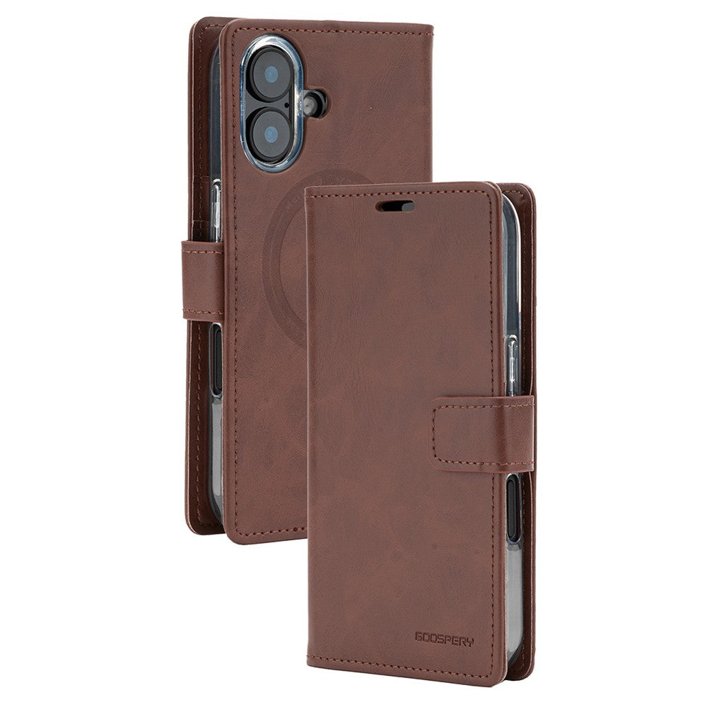 Mercury Blue Moon Diary Magsafe Case for iPhone 17