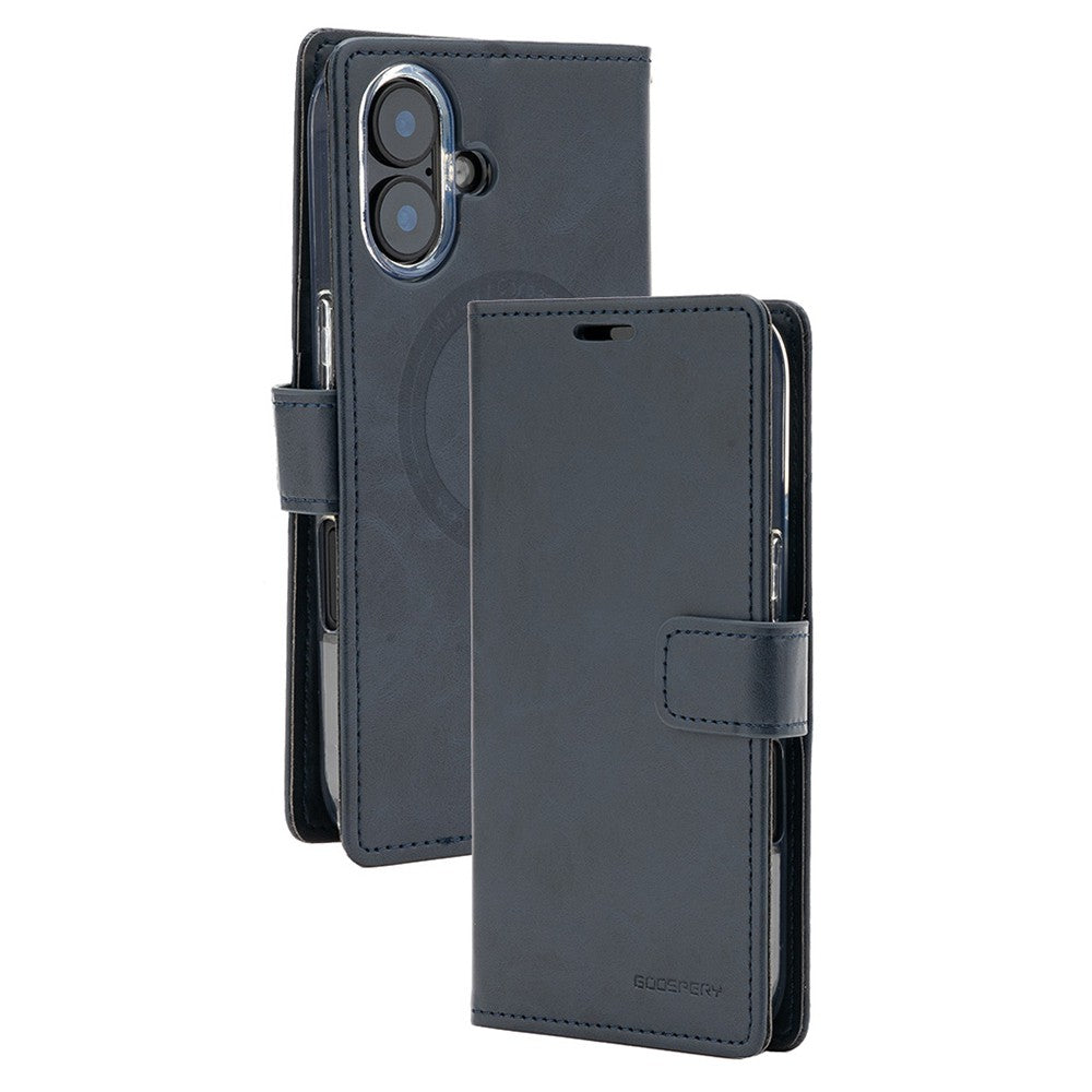 Mercury Blue Moon Diary Magsafe Case for iPhone 17