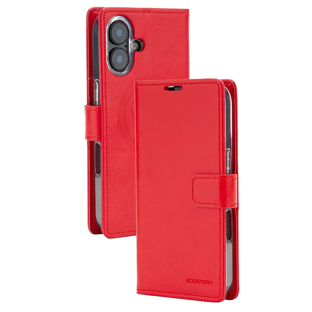 Mercury Blue Moon Diary Magsafe Case for iPhone 17