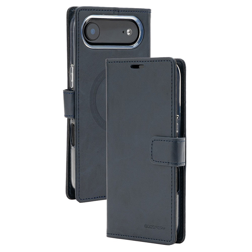 Mercury Blue Moon Diary Magsafe Case for iPhone 17 Air