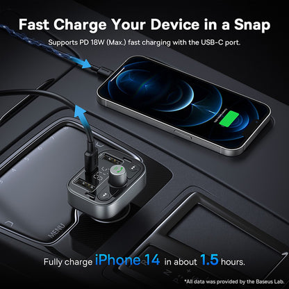 Baseus S-09 Pro Series Car FM Transmitter
