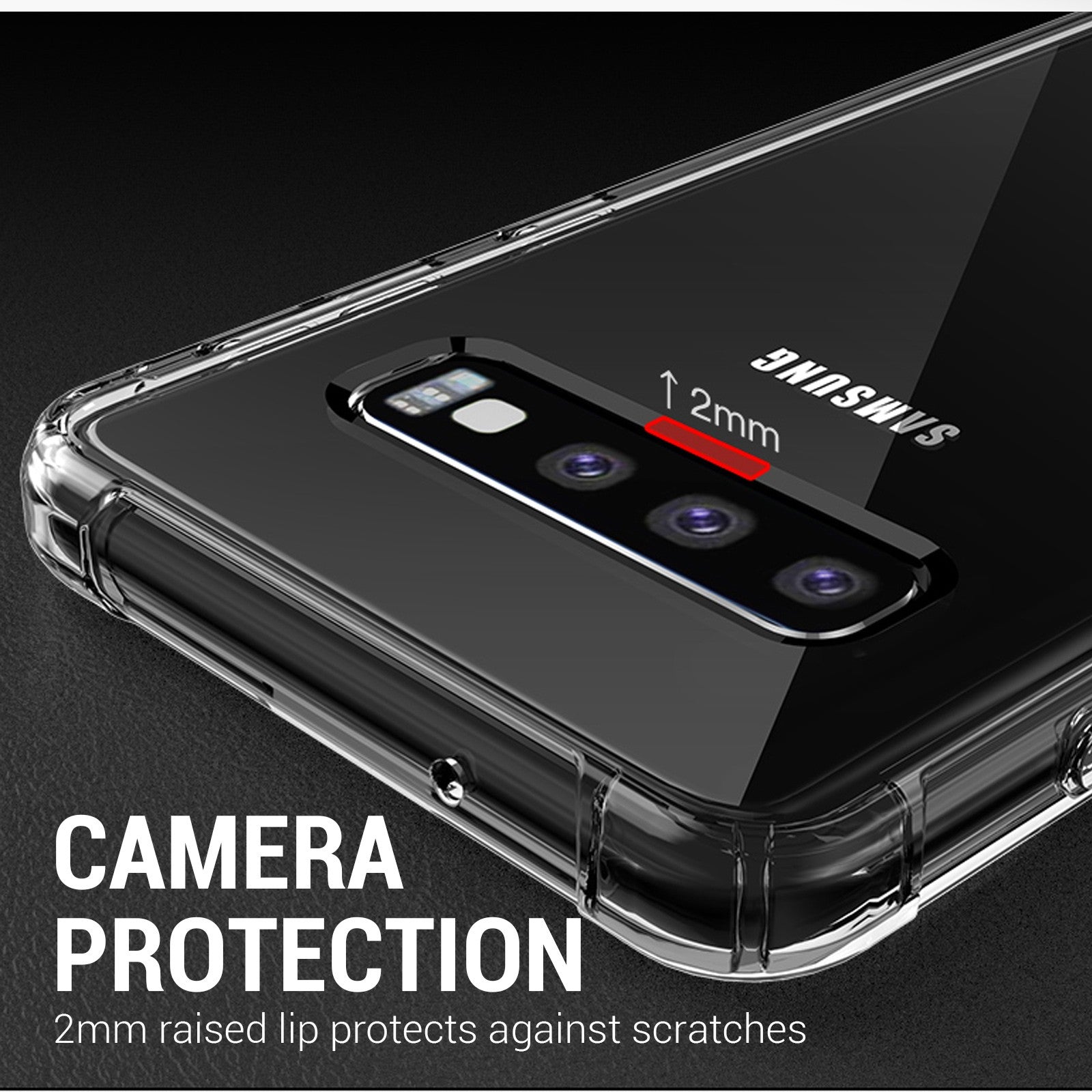 Clear Case for Samsung Galaxy S10 Plus