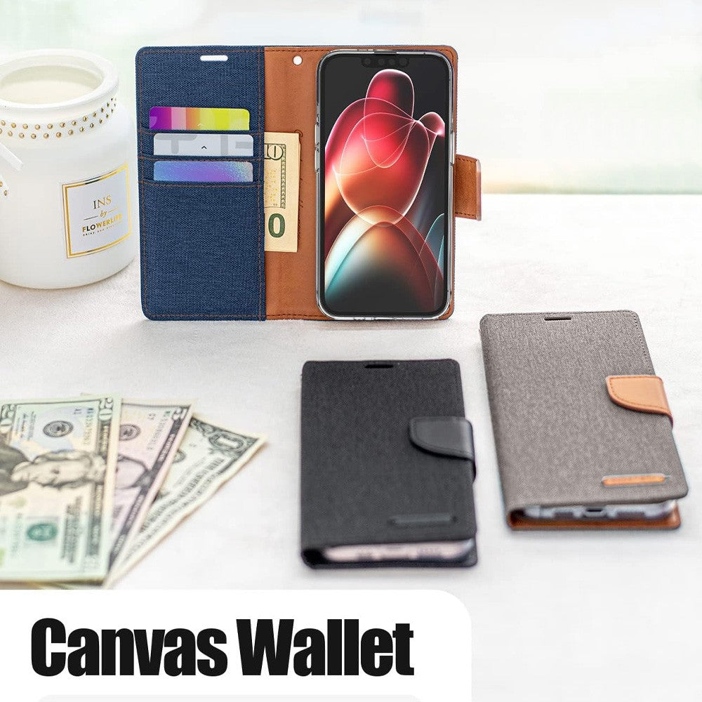 Mercury Canvas Diary Case for iPhone 13