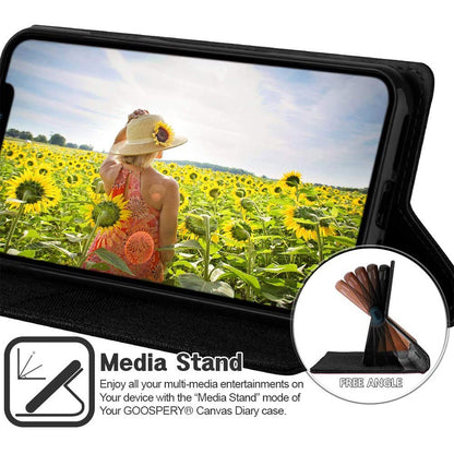 Mercury Canvas Diary Case for iPhone 7 / 8 / SE (2020) / SE (2022)