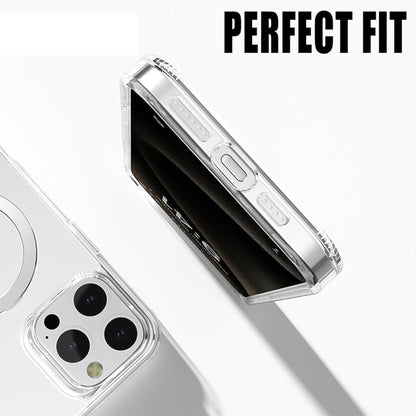 Magnetic Kickstand Clear Case for iPhone 15 Pro Max