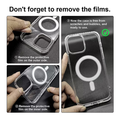 Redefine Heavy Duty Transparent Magsafe Cover Case for iPhone 13 / 14