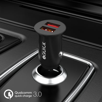 iQuick CQ1 36W Fast Car Charging Dual USB-A Ports