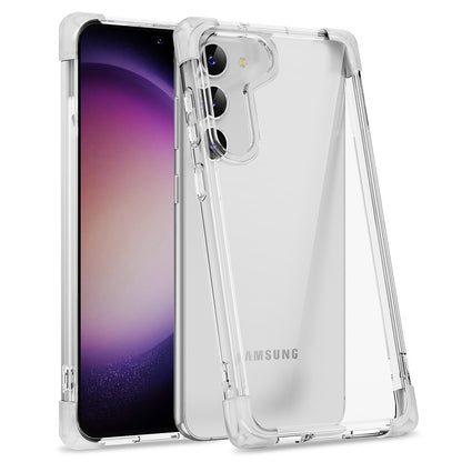 Anti-Shock Space Protective Clear Cover Case for Samsung Galaxy S24 Plus-Transparent
