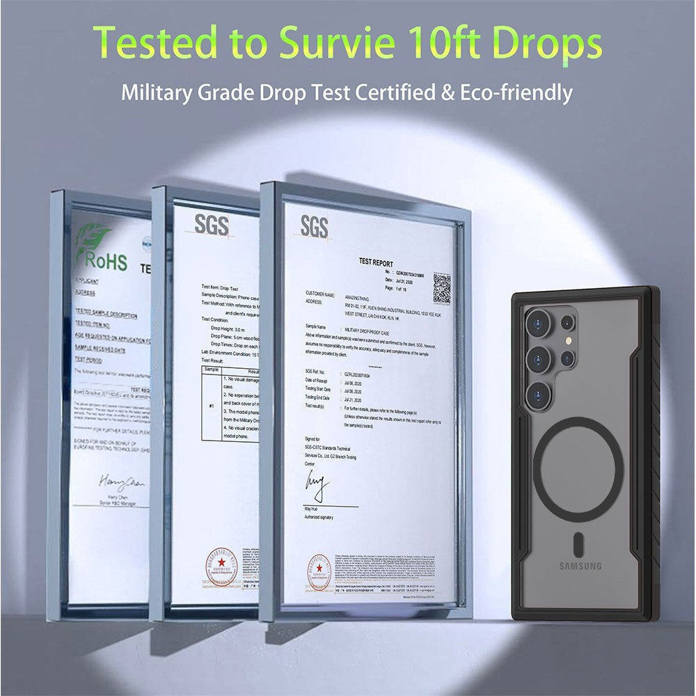 Re-Define Shield Shockproof Heavy Duty Armor Magsafe Case for Samsung Galaxy S24 Ultra