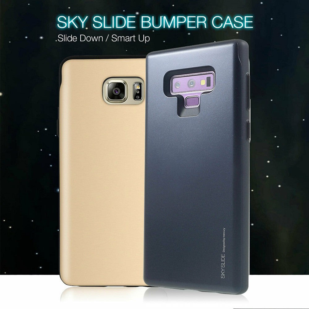 Mercury Sky Slide Bumper Cover Case for Samsung Galaxy Note 8