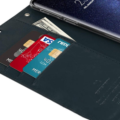 Mercury Bluemoon DIary Wallet Case for Samsung Galaxy S9