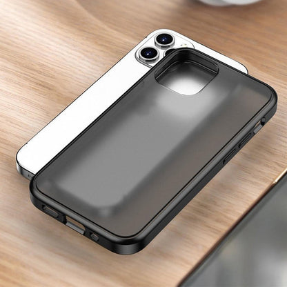 Transparent Frosted PC Colorful TPU Bumper Case for iPhone 13