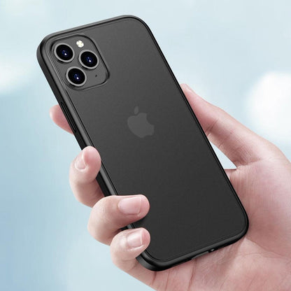 Transparent Frosted PC Colorful TPU Bumper Case for iPhone 13