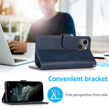 Magnetic Split PU Leather Flip Wallet Cover Case for iPhone 13