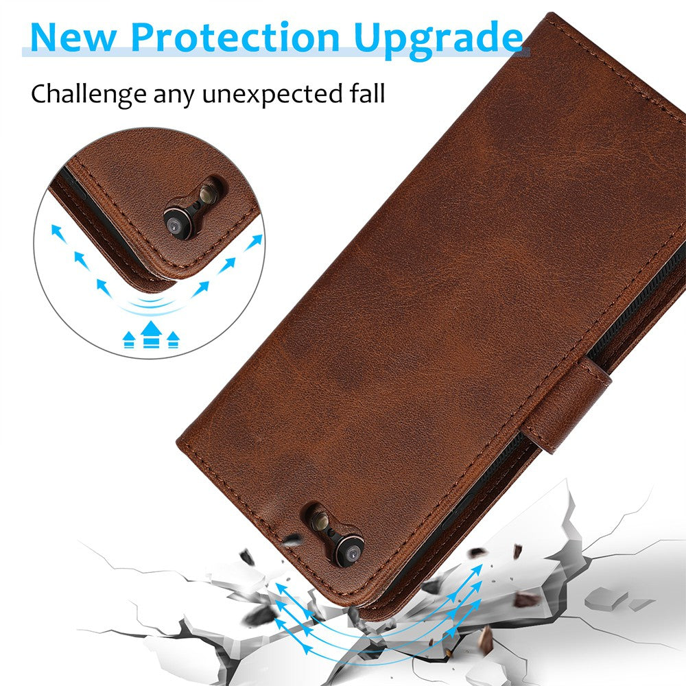Magnetic Split PU Leather Flip Wallet Cover Case for iPhone 7 / 8 / SE (2020) / SE (2022)