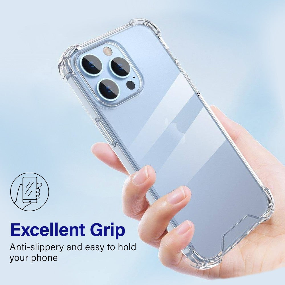 Solar Crystal Hybrid Cover Case for iPhone 14Plus / 15 Plus