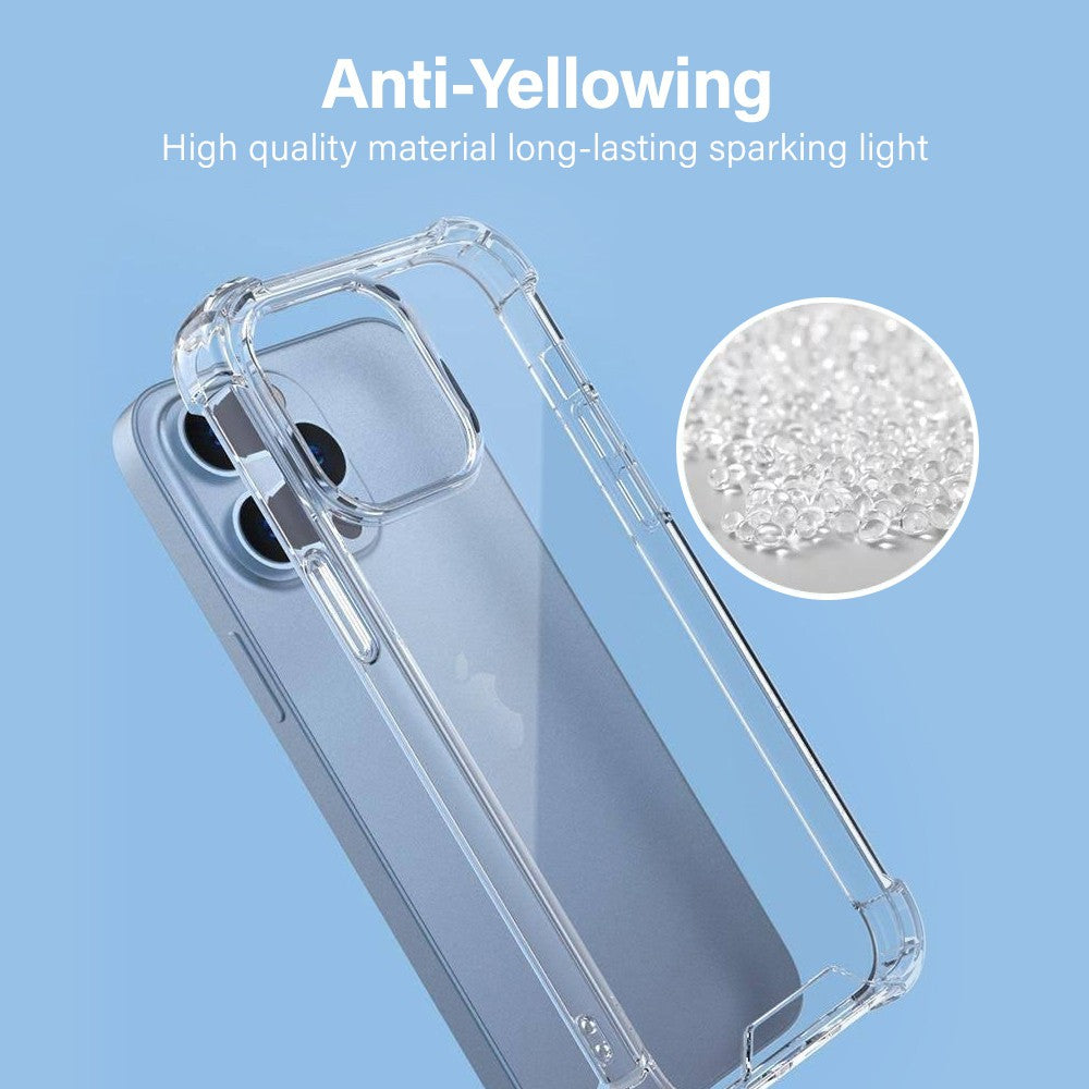 Solar Crystal Hybrid Cover Case for iPhone 14Plus / 15 Plus