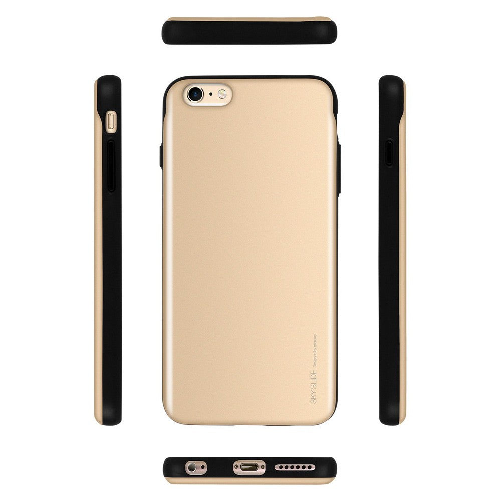 Mercury Sky Slide Bumper Cover Case for iPhone 6 Plus 6S Plus