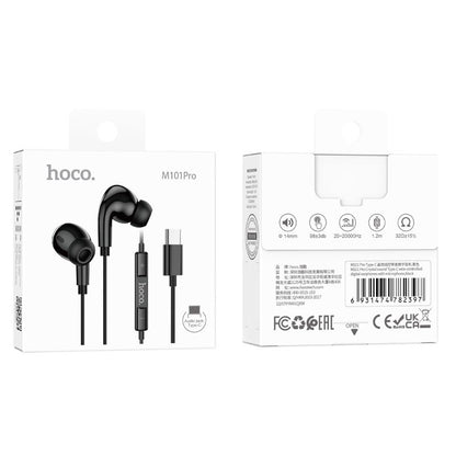 Hoco M101 PRO Crystal USB-C Earphones